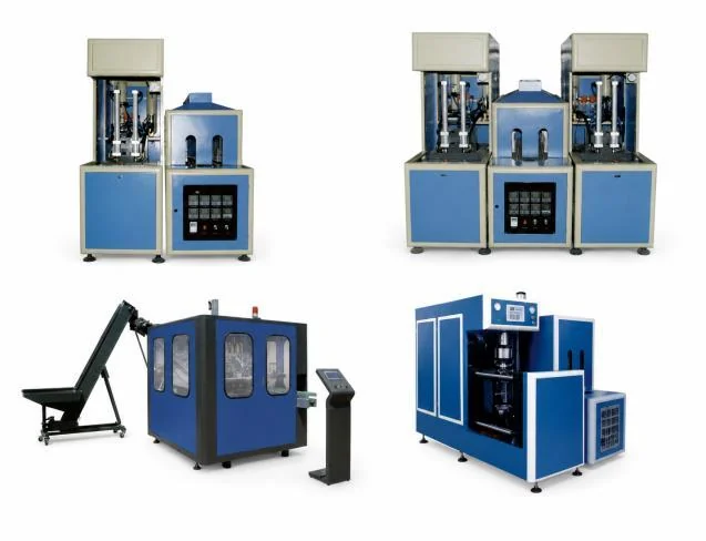 Representative PET bottle blow molding machine configurations from the supplied catalog