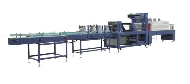 Representative shrink-film bottle packing machinery